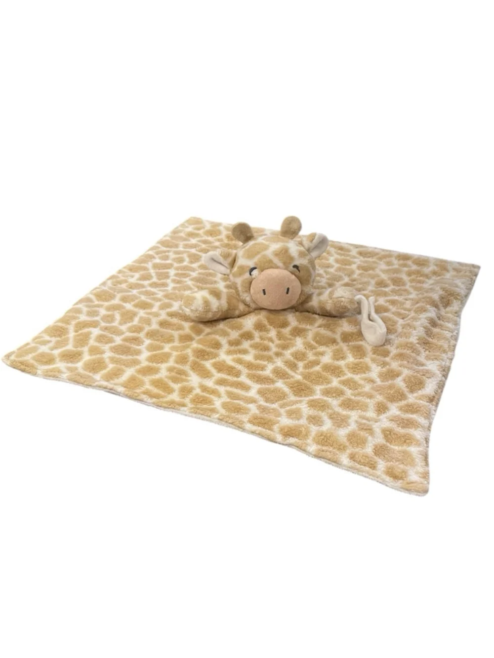 Carters Giraffe Lovey Pacifier Clip Holder Plush Security Blanket 2014